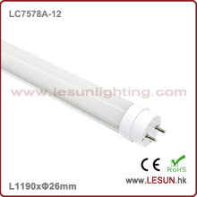 Luz do tubo do diodo emissor de luz de 20W 1200mm T8 / luz fluorescente para o centro comercial LC7578A-12